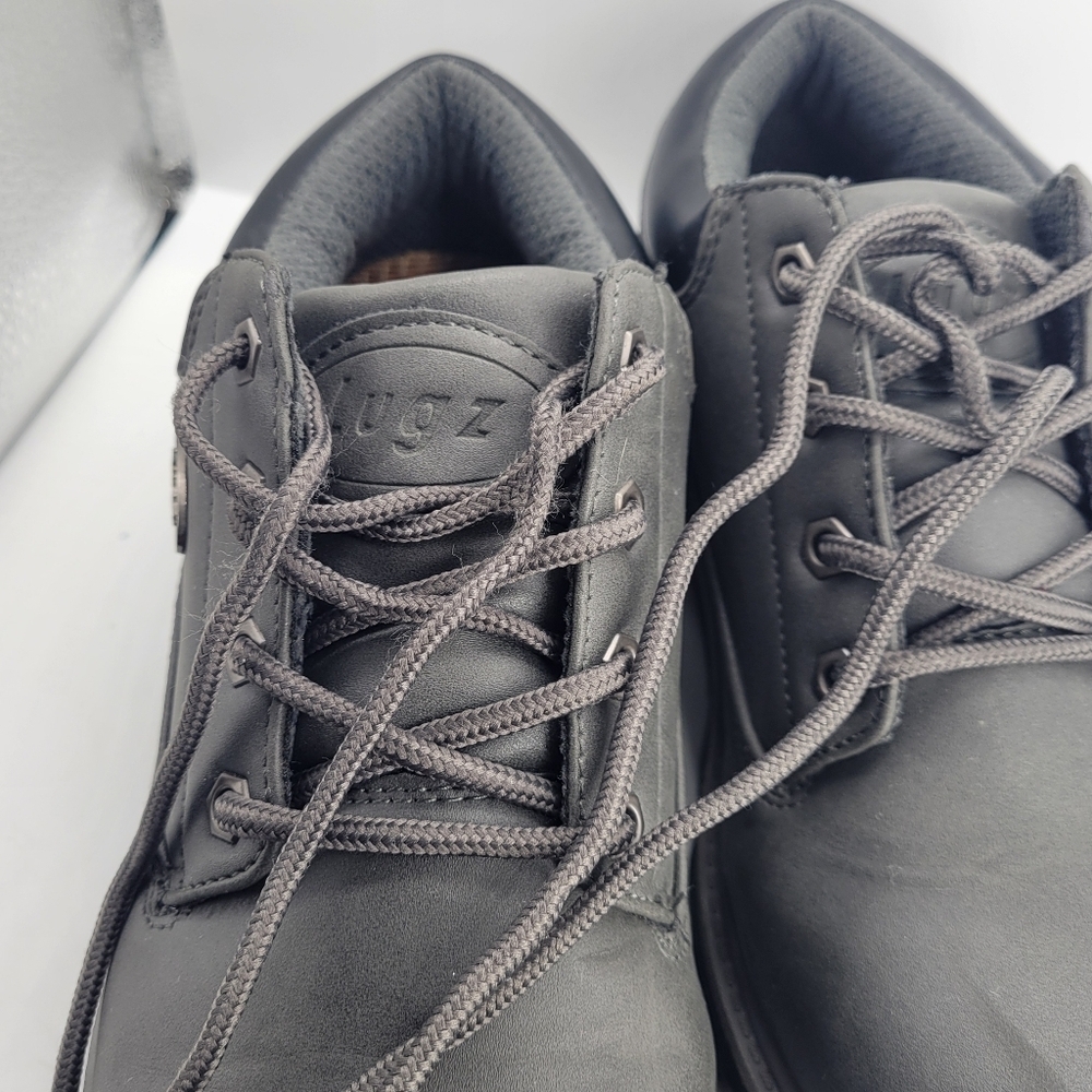 Lugz Men's Empire Water Resistant Oxford Boots Size 7.5 Grey Cushion NWOB - Picture 11 of 13